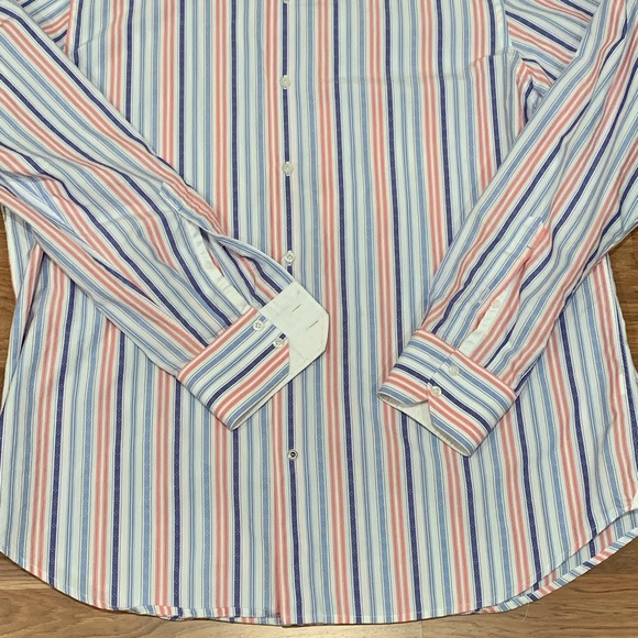 Robert Graham Long Sleeve Flip Cuff Shirt Mens - Picture 5 of 5